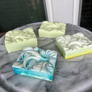 Shea butter soap bar with essential oil